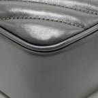 Saint Laurent/YSL Lou Camera Bag Calfskin Slight Grey GHW