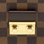 LOUIS VUITTON CROISETTE DAMIER EBENE CANVAS GHW
