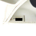 CHANEL 21B CARD HOLDER ON CHAIN CAVIAR WHITE LGHW