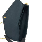 LOUIS VUITTON FELICIE POCHETTE MONOGRAM EMPREINTE BLACK GHW