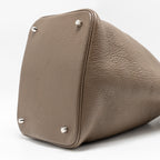 Hermes Picotin 22 Lock Bag Clemence Etoupe SHW