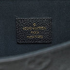 LOUIS VUITTON FELICIE POCHETTE MONOGRAM EMPREINTE BLACK GHW