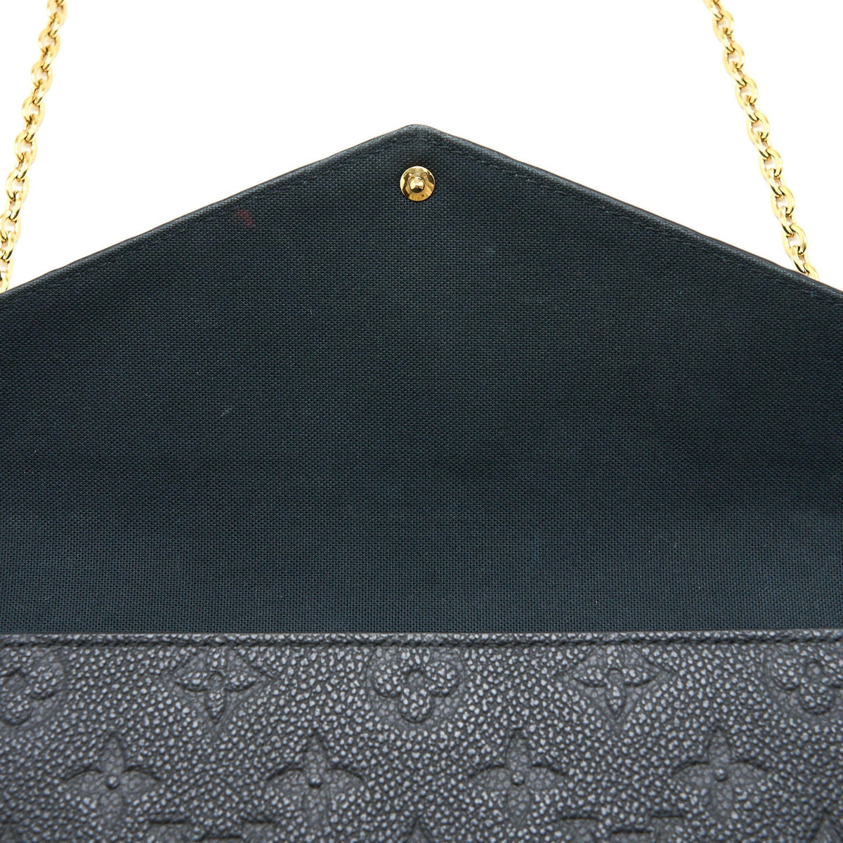 LOUIS VUITTON FELICIE POCHETTE MONOGRAM EMPREINTE BLACK GHW