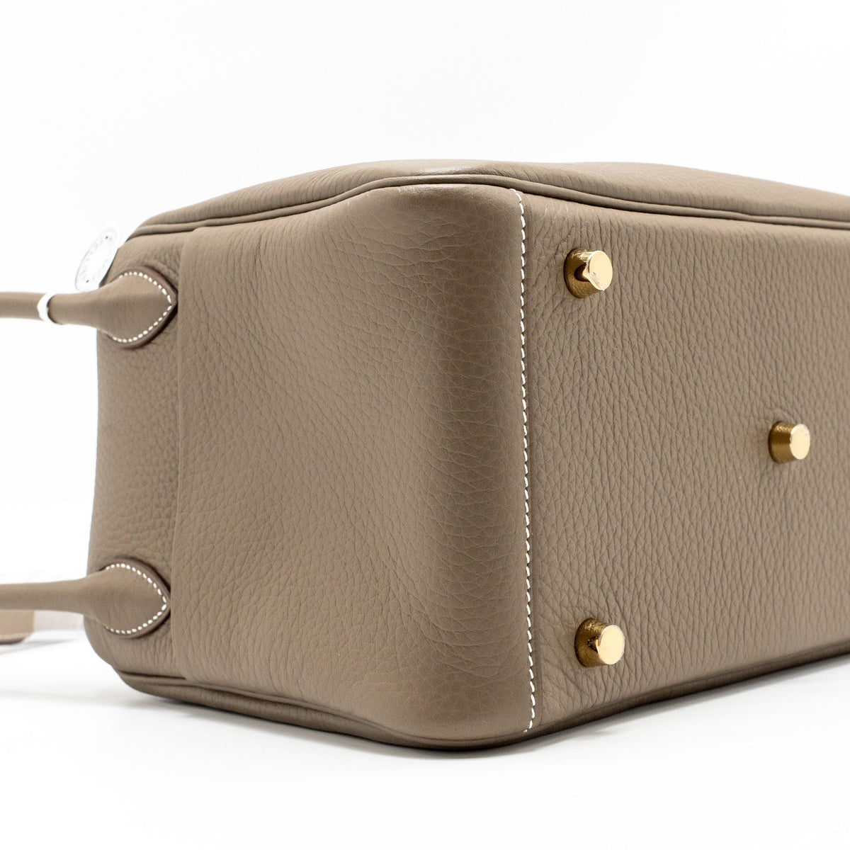 HERMES Lindy 26 Clemence Etoupe GHW