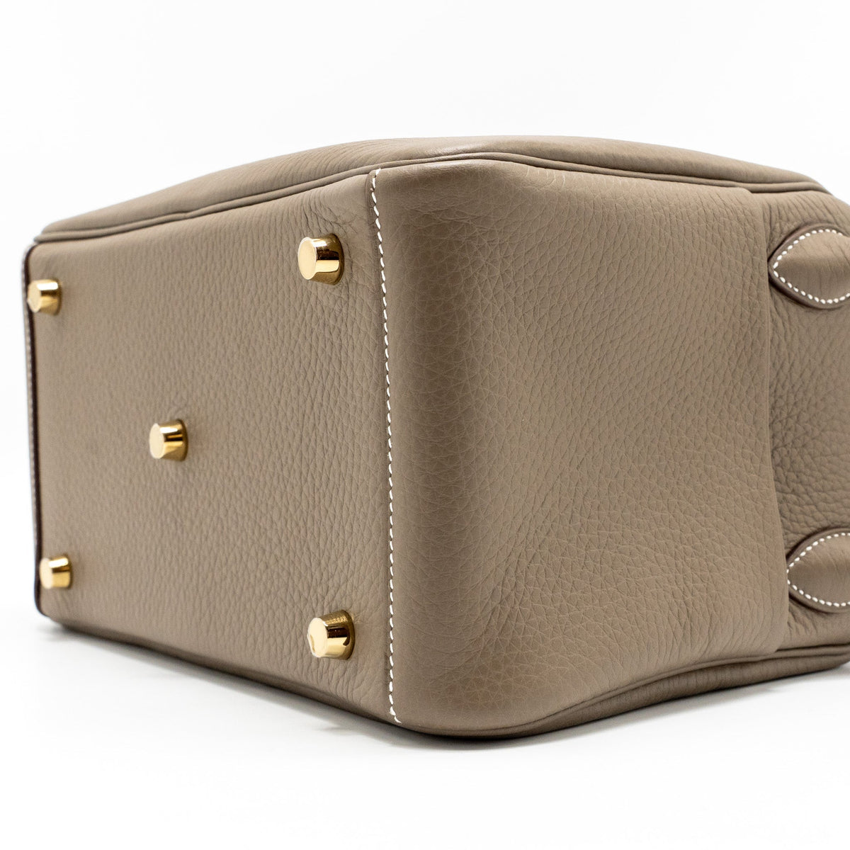HERMES Lindy 26 Clemence Etoupe GHW