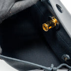 HERMES HERBAG 31 ZIP BAG CANVAS/ HUNTER BLACK GHW