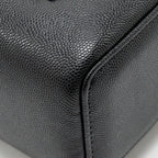 CHANEL 26P PREPPY COCO MINI VANITY SHOULDER BAG CAVIAR BLACK GHW (MICROCHIP)