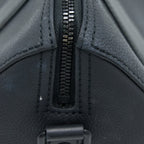 LOUIS VUITTON CITY KEEPALL GRAINED CALFSKIN BLACK WITH BLACK HARDWARE (NEW VERSION)