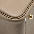 HERMES Lindy 26 Clemence Etoupe GHW