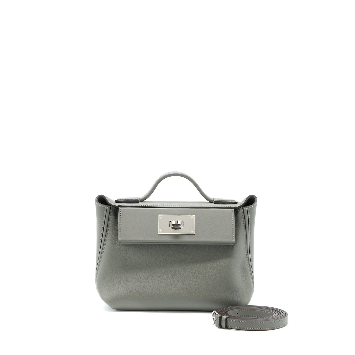 HERMES MINI 24/24 2424-21 EVERCOLOR GRIS MEYER SHW