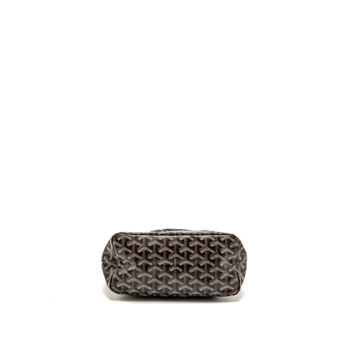 Goyard Mini Boheme Hobo Bag Goyardine Canvas/Calfskin Black SHW