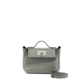 Hermes Mini 24/24 2424-21 Evercolor Gris Meyer SHW