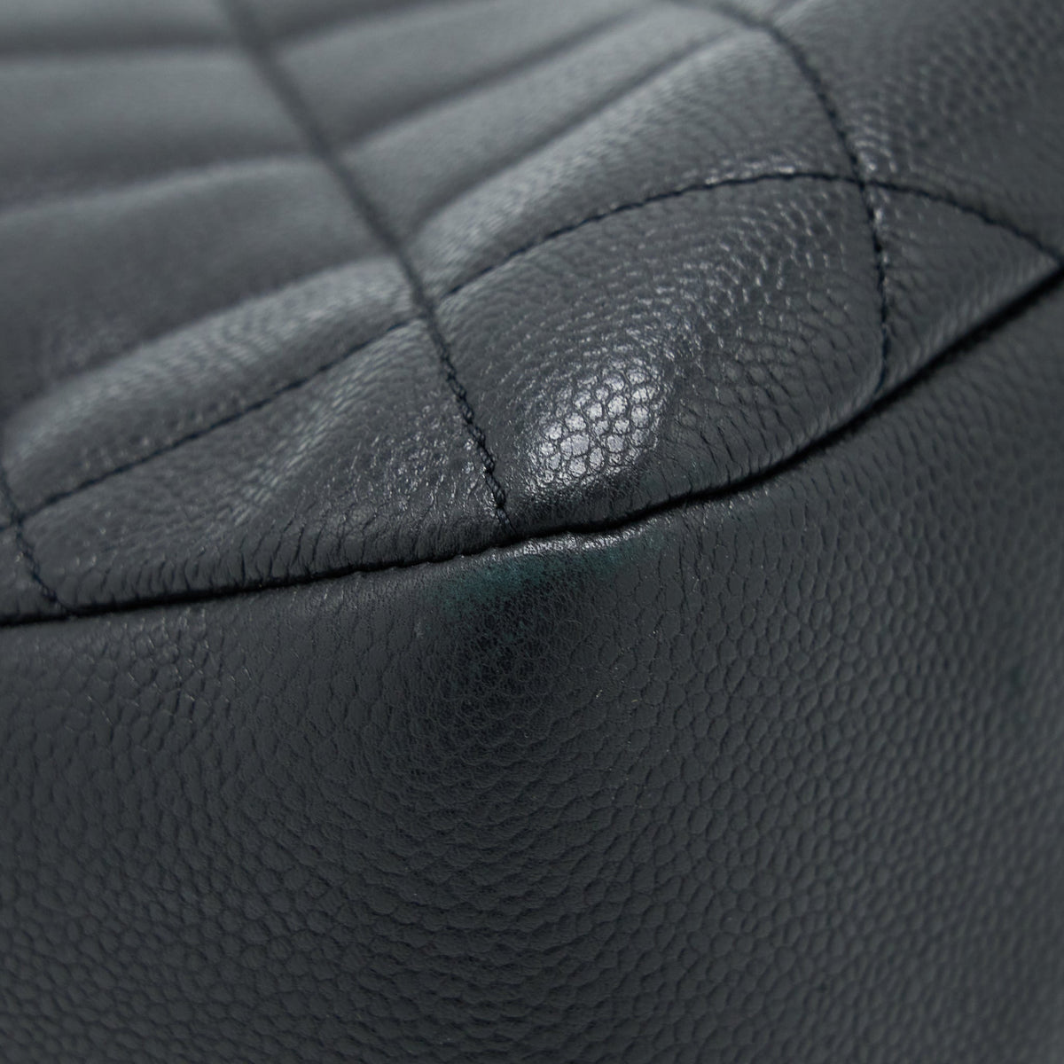 CHANEL MATELASSE CHAIN TOTE BAG CAVIAR BLACK GHW