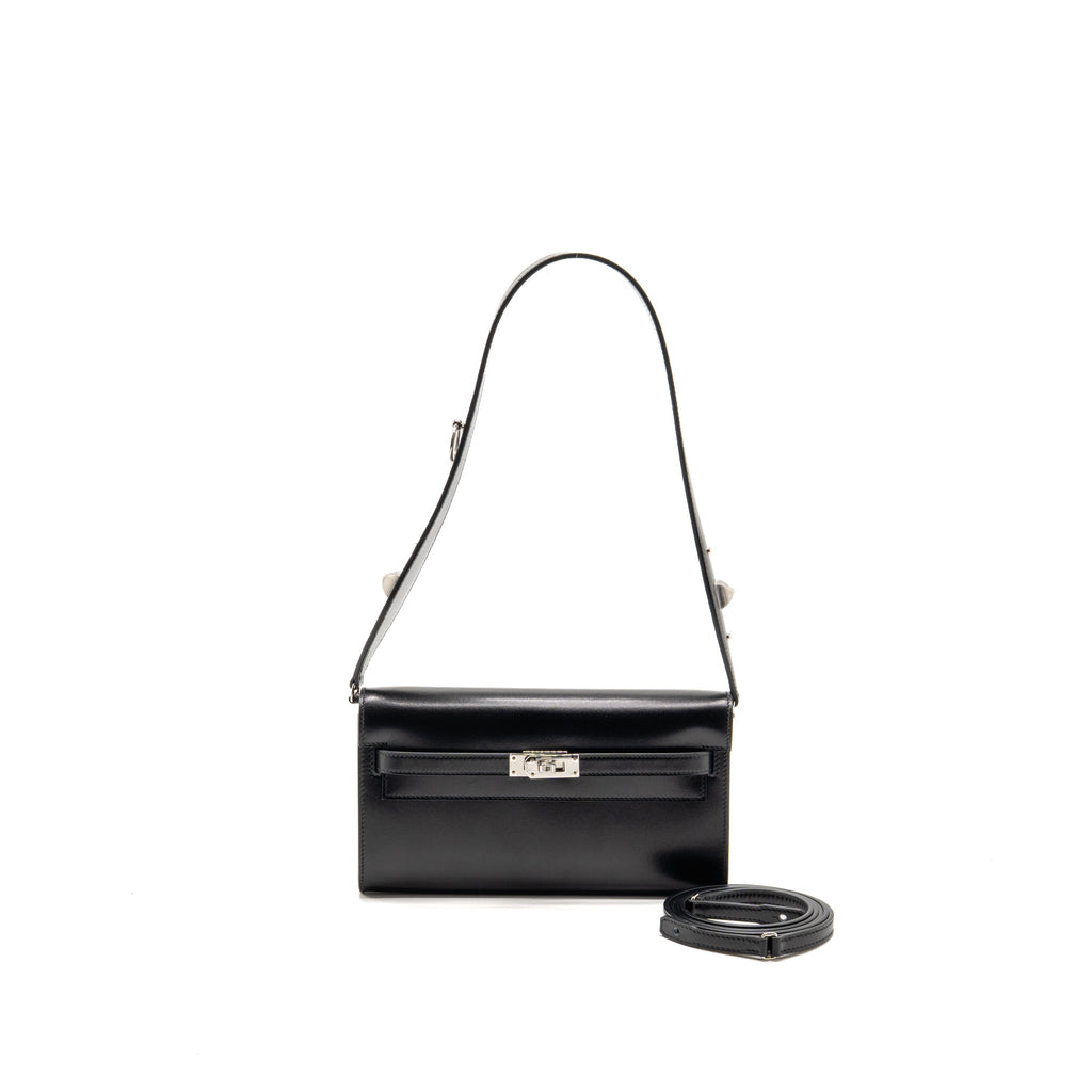 Hermes Kelly to Go Rock Box Black SHW