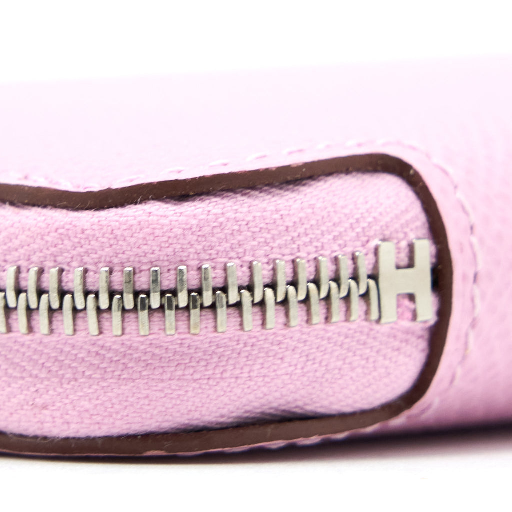 Hermes Silk’In Classique Long Wallet Epsom Mauve Sylvestre/Multicolour SHW