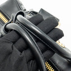 MIU MIU ARCADIE MATELASSE NAPPA BAG BLACK GHW