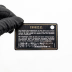 CHANEL MINI RECTANGULAR FLAP BAG LAMBSKIN BLACK SHW