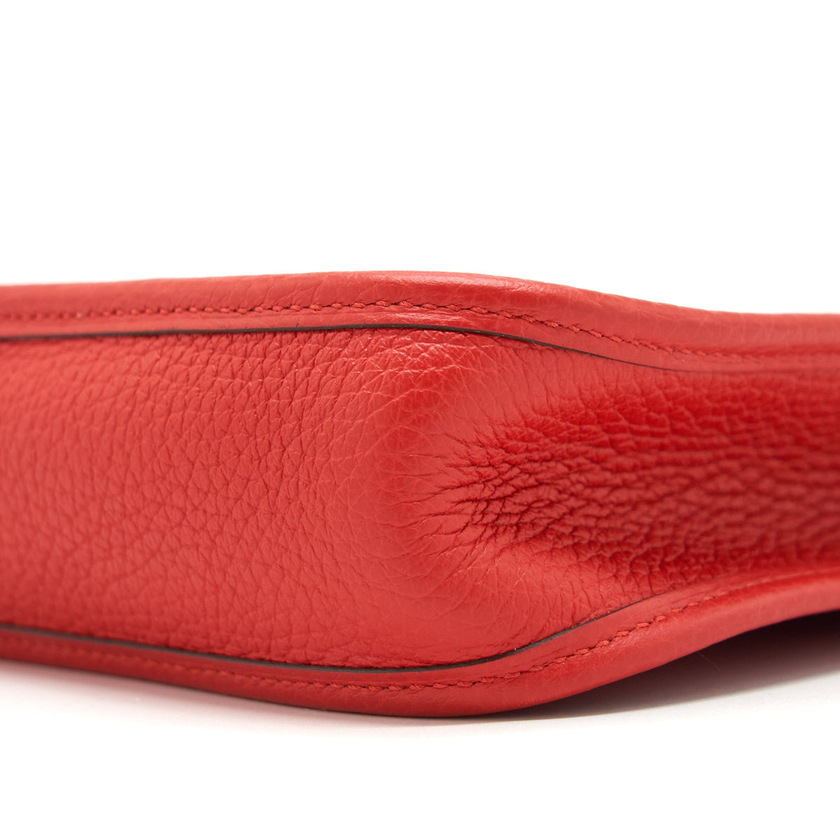 Hermes Mini Evelyne 16 Clemence Rouge Tomate GHW