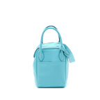 Hermes Lindy 30 Clemence 3Z Blue Saint Cyr SHW