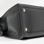 FENDI PEEKABOO X-LITE MEDIUM CALFSKIN BLACK GHW