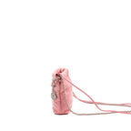 Chanel MINI 22 BAG SHINY CALFSKIN Pink SHW (Microchip)