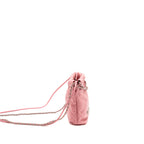 Chanel MINI 22 BAG SHINY CALFSKIN Pink SHW (Microchip)