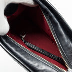 CHANEL SMALL GABRIELLE HOBO BAG AGED CALFSKIN BLACK MULTICOLOUR HARDWARE