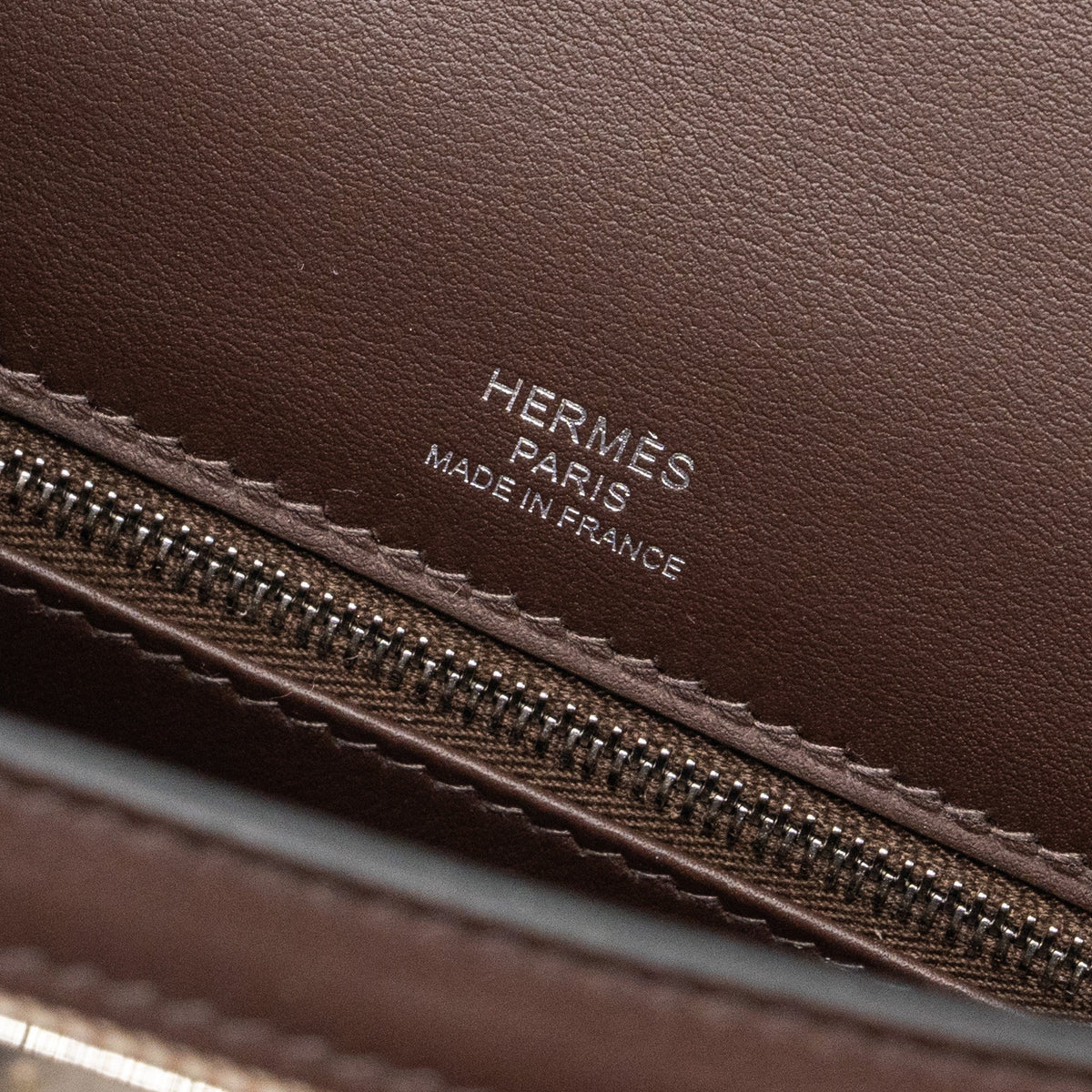 Hermes Kelly 25 Canvas/Swift Moka SHW