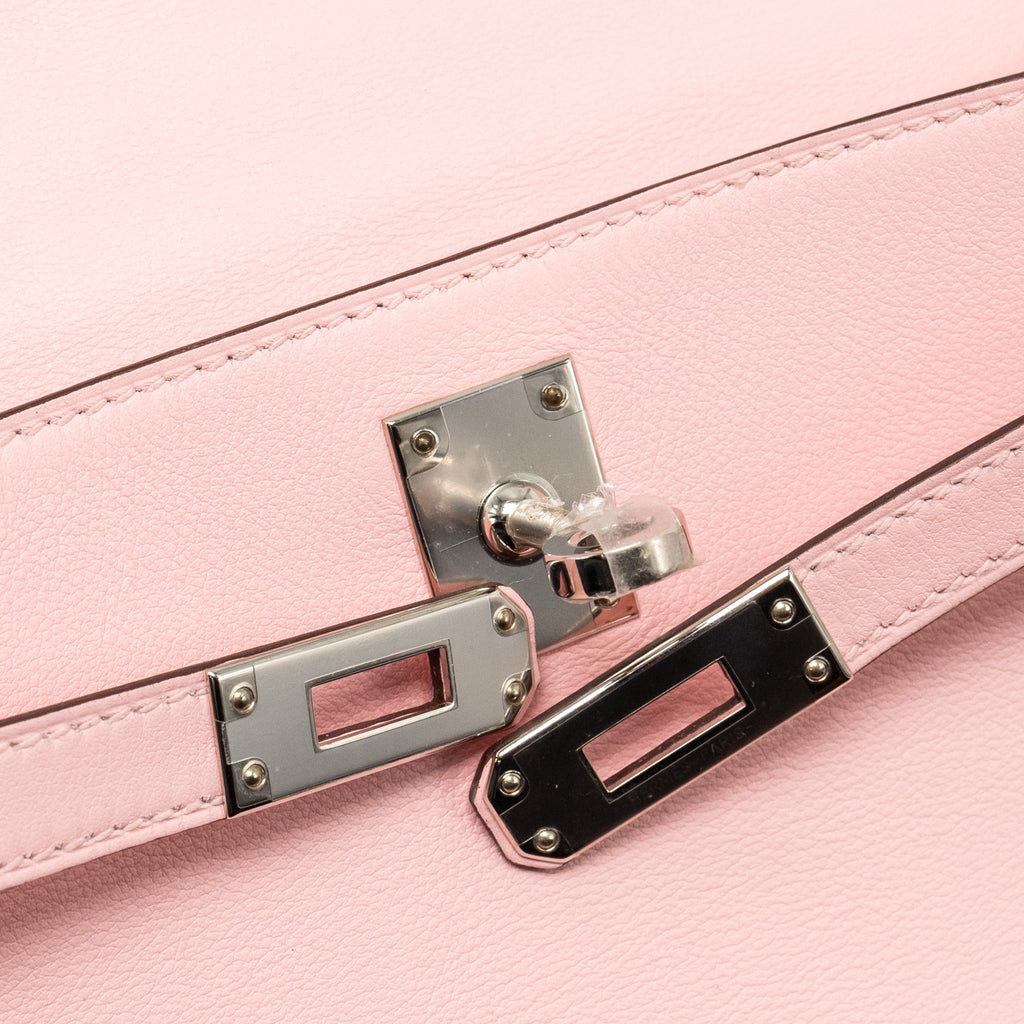 HERMES KELLY POCHETTE SWIFT ROSE SAKURA SHW