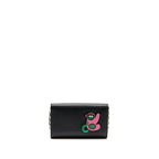 Louis Vuitton Twist Chain Wallet Limited Edition Patches EPI Black SHW