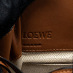 LOEWE MINI HAMMOCK DRAWSTRING BAG CALFSKIN TAN SHW