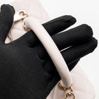 CHANEL SMALL COCO HANDLE CAVIAR LIGHT PINK LGHW