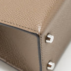 Hermes Mini Kelly II Epsom Etoupe/ Alezan/ Biscuit SHW