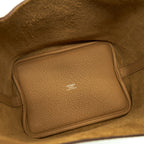 HERMES PICOTIN 18 LOCK BAG CLEMENCE BISCUIT GHW