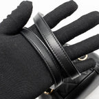 CHANEL MINI DUMA BACKPACK CALFSKIN BLACK LGHW (MICROCHIP)