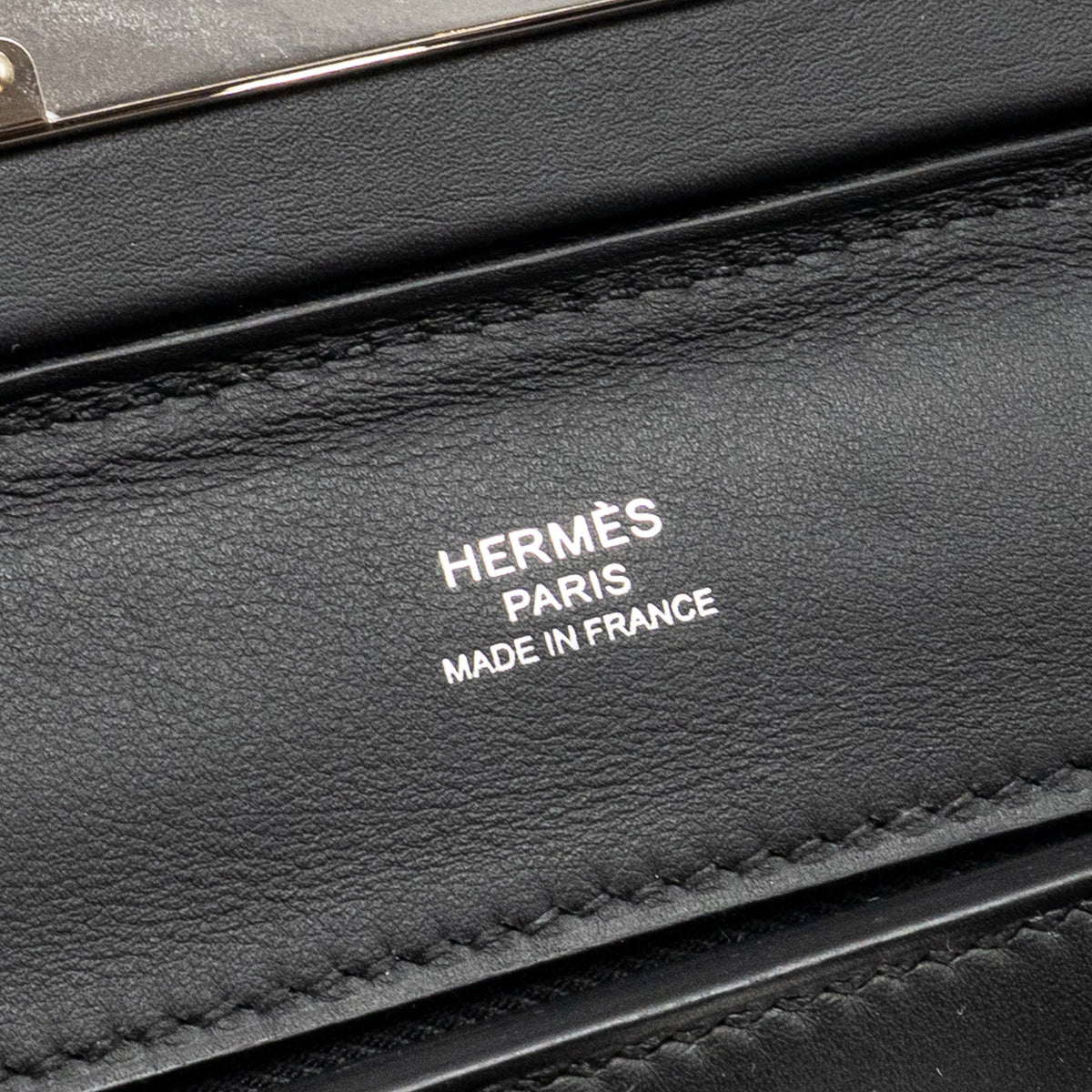 Hermes Mini 24/24 2424-21 Bag Volupto/ Swift Black SHW