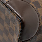 LOUIS VUITTON HEMPSTEAD TOTE BAG DAMIER EBENE GHW