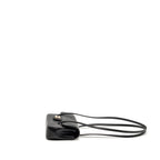 Chanel Preppy Coco Clutch with Leather Strap Caviar Black GHW (Microchip)