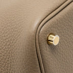 Hermes picotin 18 lock bag clemence etoupe GHW