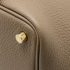 Hermes picotin 18 lock bag clemence etoupe GHW