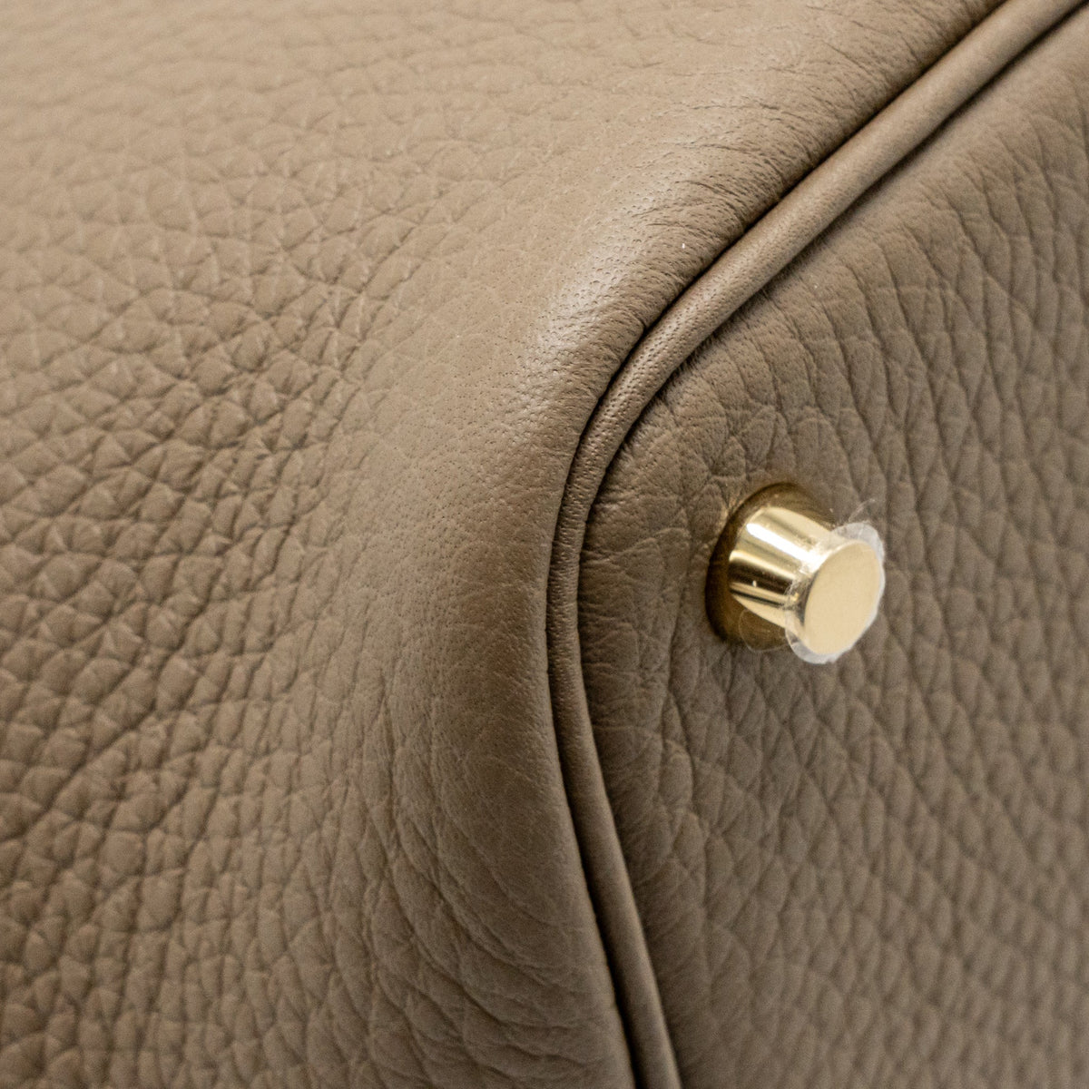 Hermes picotin 18 lock bag clemence etoupe GHW