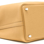 Hermes Picotin 18 Lock Bag Clemence 4b Biscuit SHW