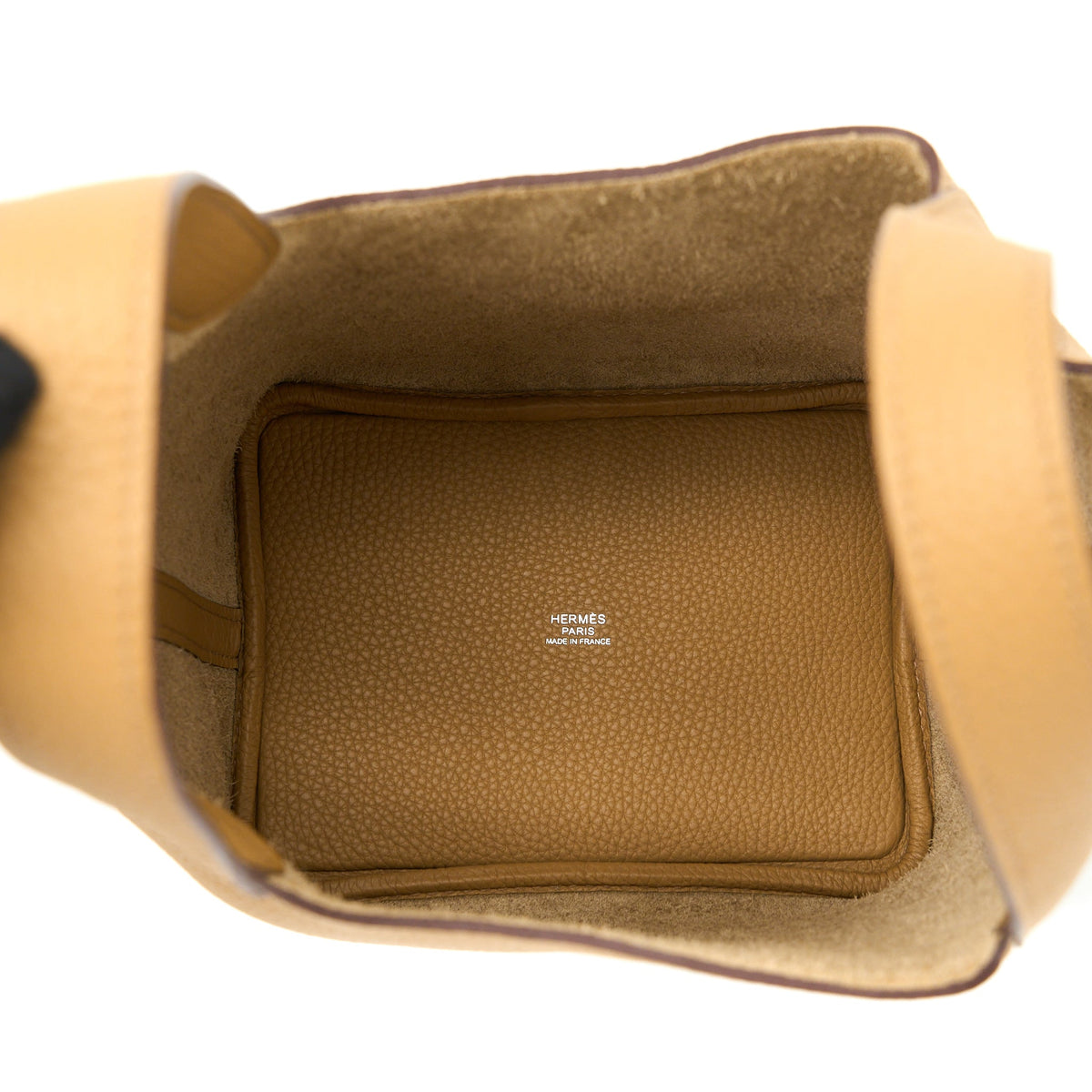 Hermes Picotin 18 Lock Bag Clemence 4b Biscuit SHW