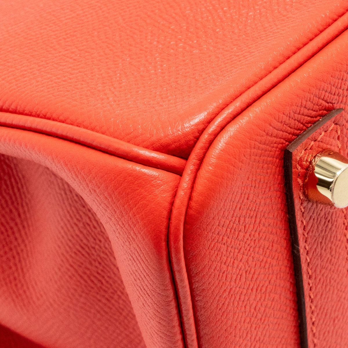 Hermes Birkin 30 Epsom S5 Rouge Tomate GHW