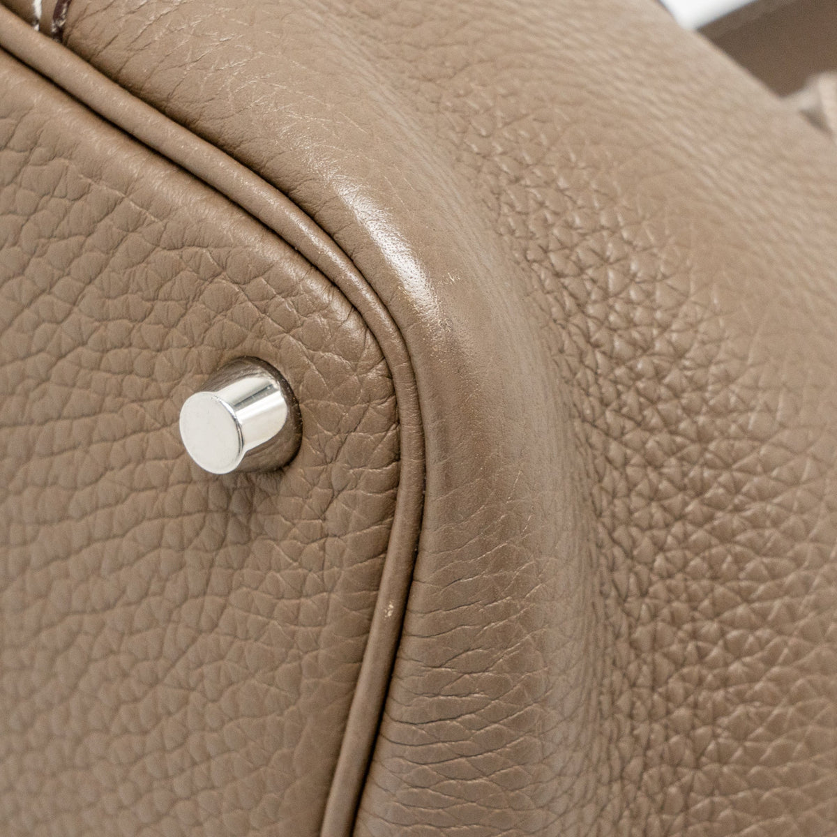 Hermes Picotin 18 Clemence Etoupe SHW