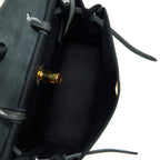 HERMES HERBAG 31 ZIP BAG BLACK GHW