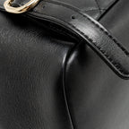 CHANEL MINI DUMA BACKPACK CALFSKIN BLACK LGHW (MICROCHIP)