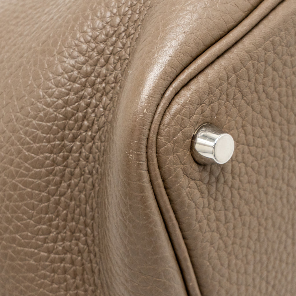 Hermes Picotin 18 Clemence Etoupe SHW