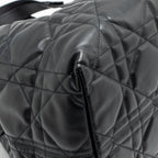 Dior Large Dior Toujours Bag Macrocannage Calfskin Black LGHW