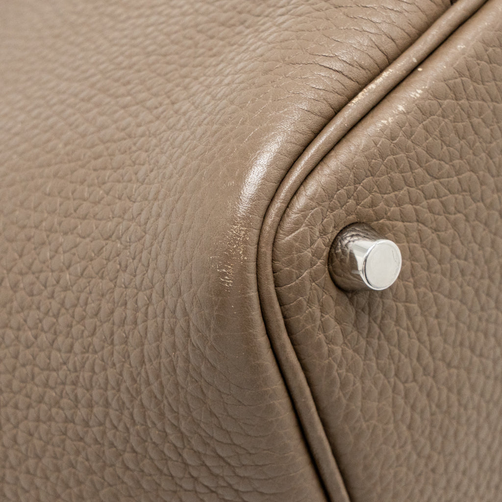Hermes Picotin 18 Clemence Etoupe SHW
